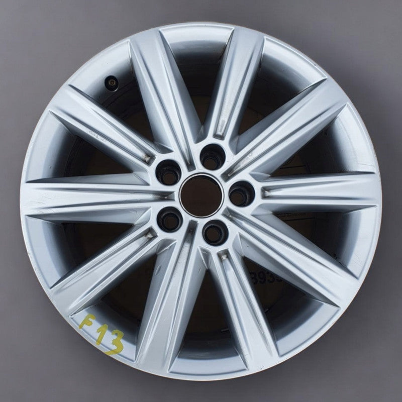 1x Alufelge 16 Zoll 7.0" 5x100 46ET Glanz Silber 6JA601025K Seat Ibiza Toledo Iv