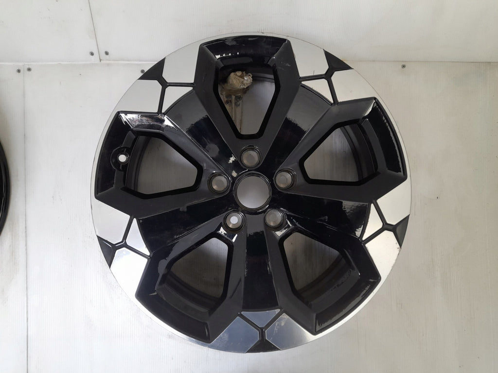 1x Alufelge 18 Zoll 6.5" 5x114.3 32ET Glanz Schwarz 403001134R Renault Rim Wheel FEL9055786876cp