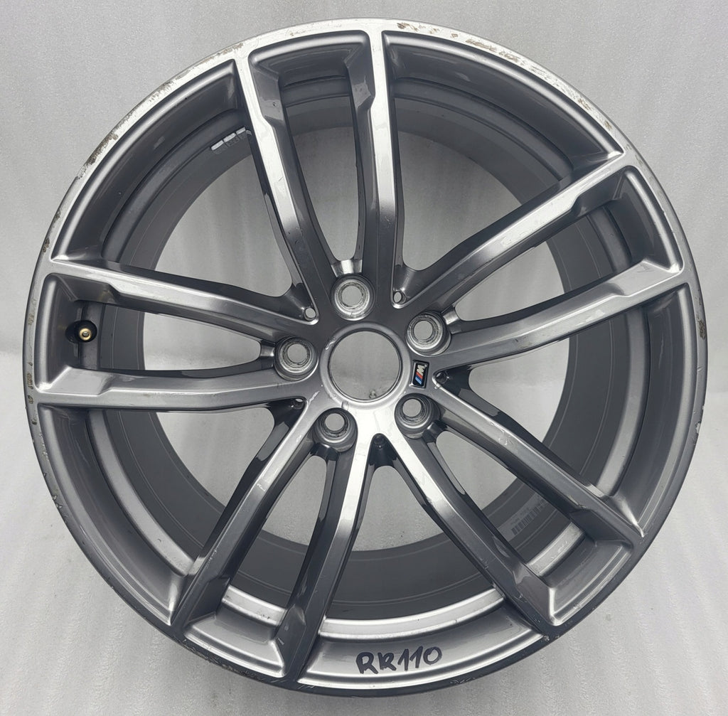 1x Alufelge 18 Zoll 9.0" 5x120 44ET Glanz Grau 8093406 BMW G31 G30 Rim Wheel FEL1999412583tm