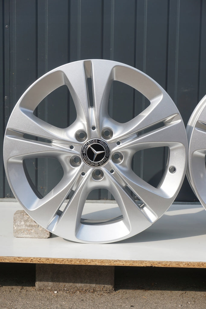 1x Alufelge 17 Zoll 7.0" 5x112 48 5ET Matt Silber A2054014300 Mercedes-Benz W205 FEL2012444951gp