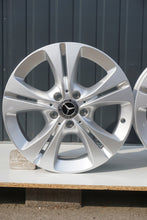 Load image into Gallery viewer, 1x Alufelge 17 Zoll 7.0" 5x112 48 5ET Matt Silber A2054014300 Mercedes-Benz W205 FEL2012444951gp