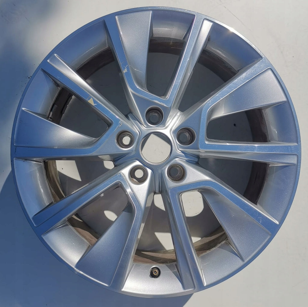 1x Alufelge 18 Zoll 7.0" 5x112 45ET Glanz Silber 57A601025D Mg Superb I Kodiaq FEL2221975799kf