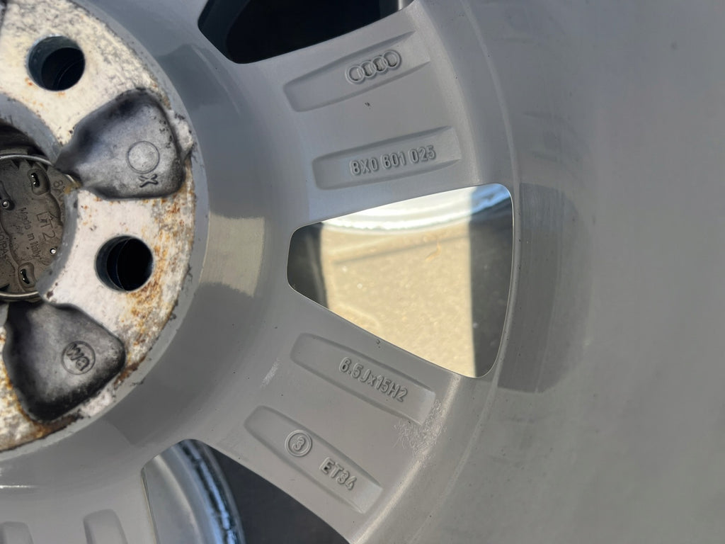 4x Alufelge 15 Zoll 6.5" 5x100 34ET Audi A1 Rim Wheel FEL4792348643au
