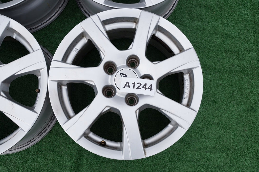 4x Alufelge 15 Zoll 6.5" 5x112 45ET Seat Leon Octavia Touran Rim Wheel FEL6059034931lu