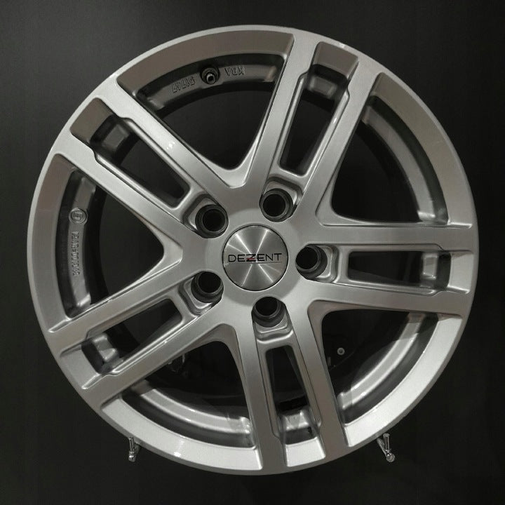4x Alufelge 15 Zoll 6.0" 5x105 37ET Glanz Silber Chevrolet Cruze Astra Rim Wheel FEL2008775073sl