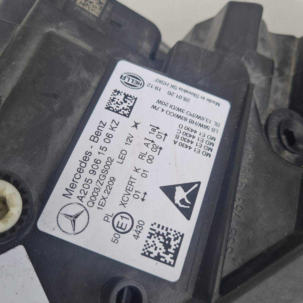 Frontscheinwerfer Mercedes-Benz W205 A2059061506 Links Scheinwerfer Headlight SCH4723513609vr