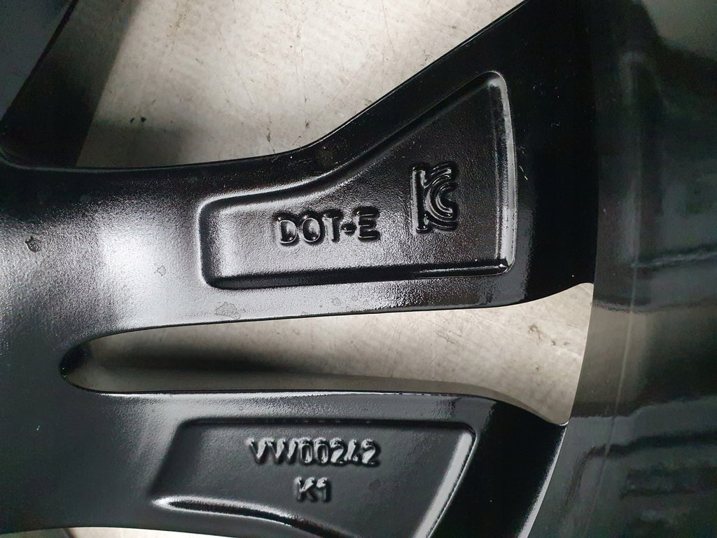 1x Alufelge 17 Zoll 7.0" 5x112 40ET Glanz Schwarz 5NA601025AL VW Tiguan FEL6383863148rg