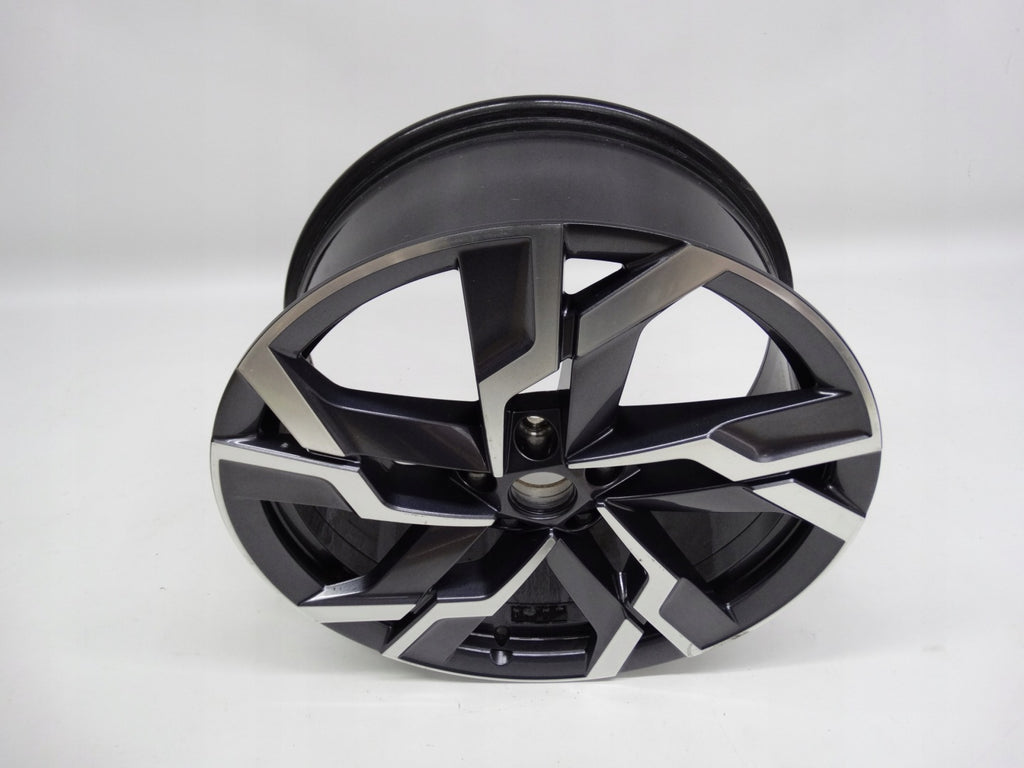 1x Alufelge 19 Zoll 8.0" 5x112 45ET Glanz Graphit 57A601025AF Mg Karoq Rim Wheel FEL6350613610ki