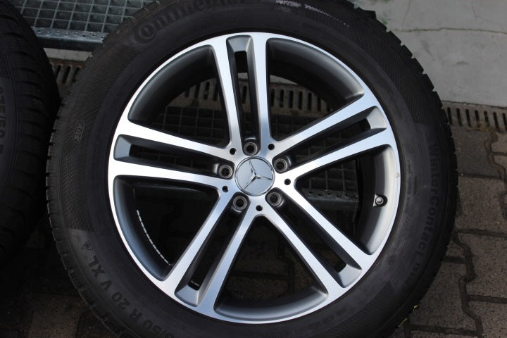 4x Alufelge 20 Zoll 8.5" 5x112 42ET Glanz Graphit A1674012500 Mercedes-Benz Gle FEL8866397379ah