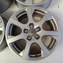 Load image into Gallery viewer, 4x Alufelge 17 Zoll 7.0" 5x112 37ET Glanz Silber 8R0601025E Audi Q5 Rim Wheel FEL9086977629ga