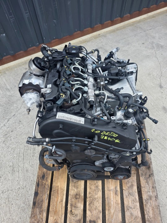 Motor Audi A4 B9 DET 2.0 TDI 190PS 140kW 98TKm Diesel Engine Komplett MOT7192196268lc