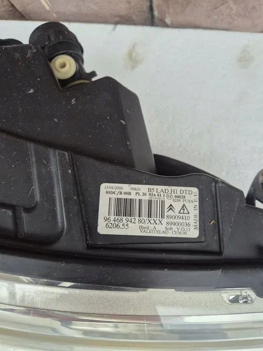 Frontscheinwerfer Citroën C4 9646894280 Xenon Rechts Scheinwerfer Headlight