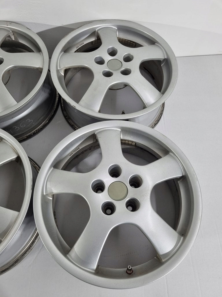 4x Alufelge 17 Zoll 7.0" 5x108 38ET Glanz Silber 03560520000 Citroën I Rim Wheel FEL2178516942ui