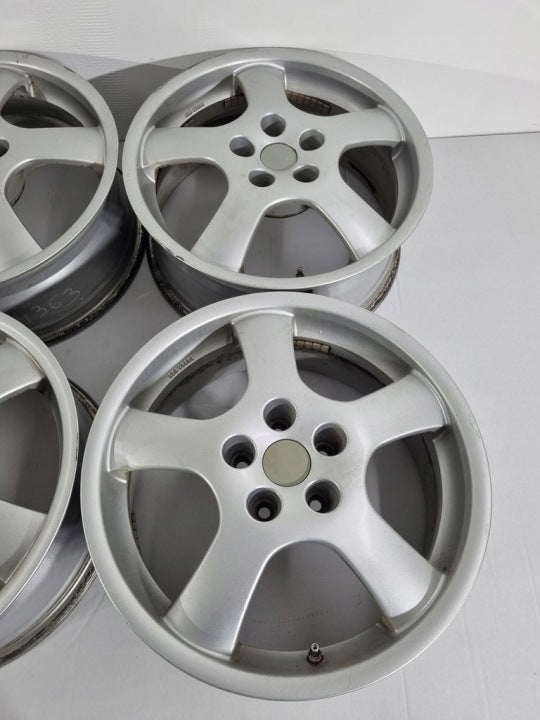 4x Alufelge 17 Zoll 7.0" 5x108 38ET Glanz Silber 03560520000 Citroën I Rim Wheel FEL2178516942ui