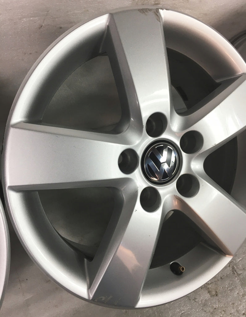 4x Alufelge 16 Zoll 6.5" 5x112 50ET VW Caddy V Passat Golf Tiguan Beetle Sharan FEL6915851013xh