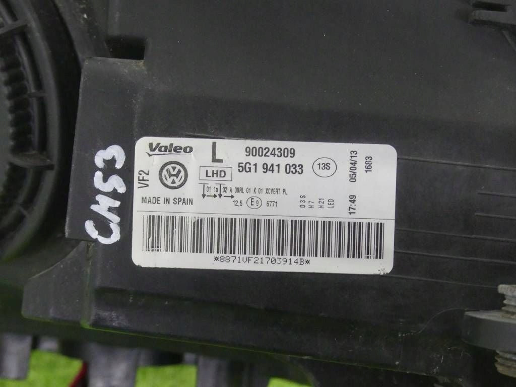 Frontscheinwerfer VW Golf VII 5G1941033 Xenon Links Scheinwerfer Headlight SCH7227644098mc