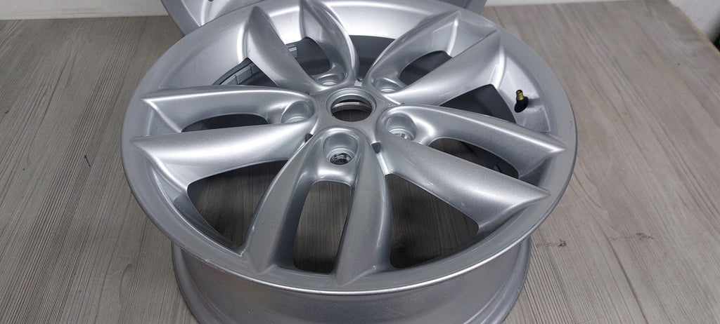 1x Alufelge 17 Zoll 7.0" 5x120 50ET Silber 9803723 Mini Countryman R60 R61