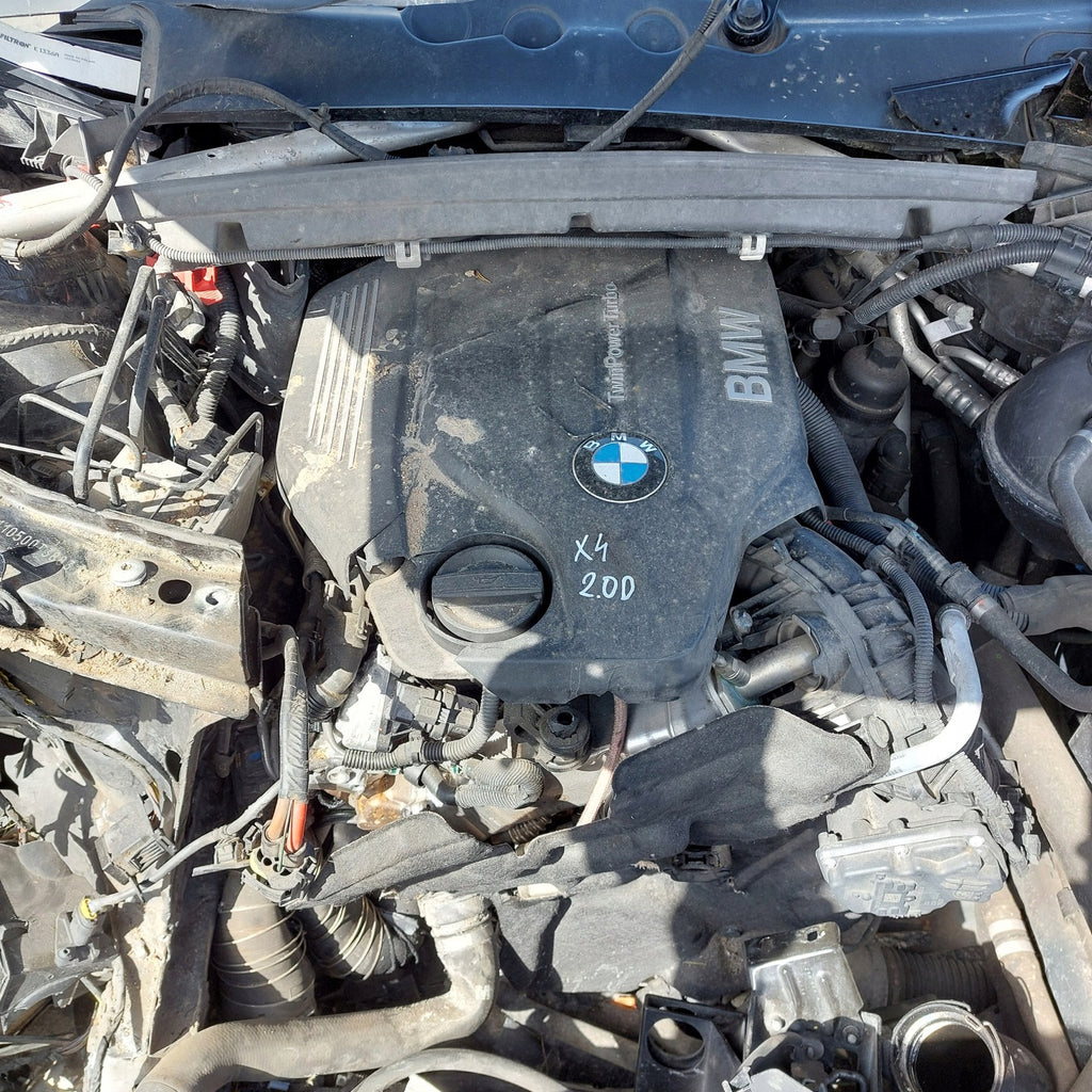 Motor BMW X4 F26 B48D20A 2.0 Diesel Engine Unkomplett