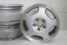 Load image into Gallery viewer, 4x Alufelge 16 Zoll 7.0" 5x112 37ET Glanz Silber A2084010102 Mercedes-Benz W210 FEL2354113835vg