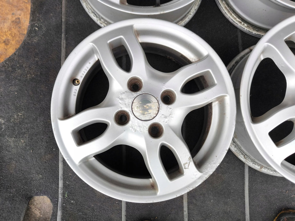 4x Alufelge 15 Zoll 6.0" 4x114.3 45ET KE-409-9F595 Honda Primera Almera Evalia FEL6475998061tz