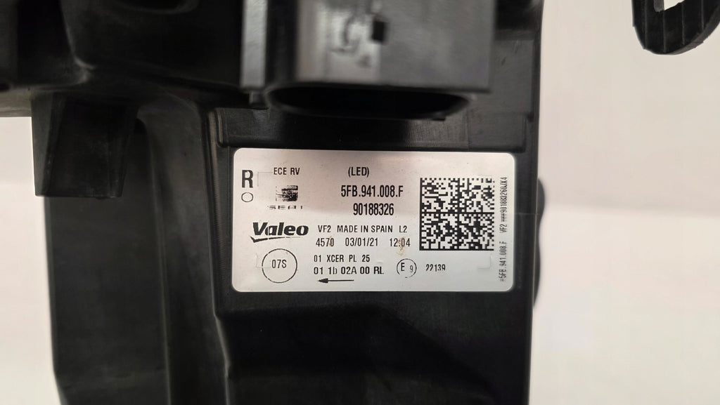 Frontscheinwerfer Seat Leon 5FB941008F LED Rechts Scheinwerfer Headlight SCH8194763233bg