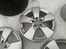 Load image into Gallery viewer, 4x Alufelge 17 Zoll 7.0" 5x112 47ET Silber 8S0601025J Audi A6 A4 Rim Wheel FEL5219278112up
