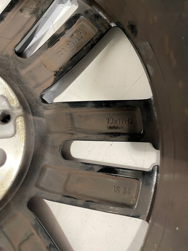 1x Alufelge 17 Zoll 7.0" 5x112 54ET Glanz Schwarz 6873929 Mini Rim Wheel FEL1171633128go