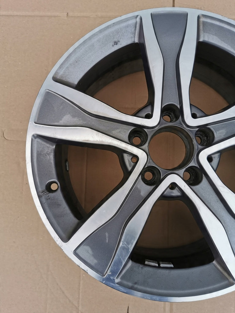 1x Alufelge 17 Zoll 7.0" 5x112 48 5ET A2054010800 Mercedes-Benz W205 Rim Wheel