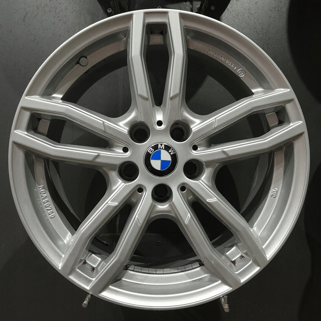 4x Alufelge 17 Zoll 7.5" 5x112 27ET Glanz Silber BMW 3 G21 G20 Rim Wheel FEL8040642794xb