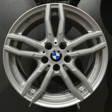 Laden Sie das Bild in den Galerie-Viewer, 4x Alufelge 17 Zoll 7.5" 5x112 27ET Glanz Silber BMW 3 G21 G20 Rim Wheel FEL8040642794xb