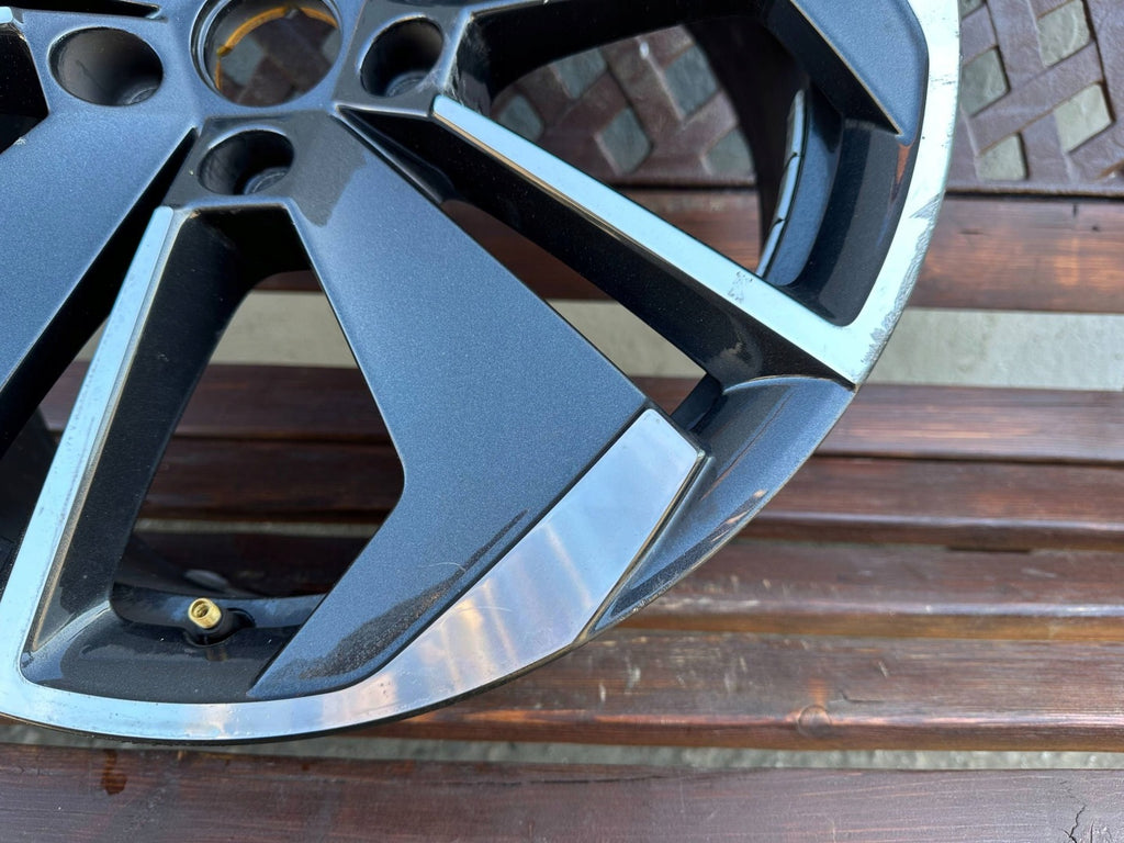 1x Alufelge 18 Zoll 7.5" 5x112 48ET Glanz Graphit 5E3601025AP Mg Octavia 5e3 Iv FEL7831681379ng