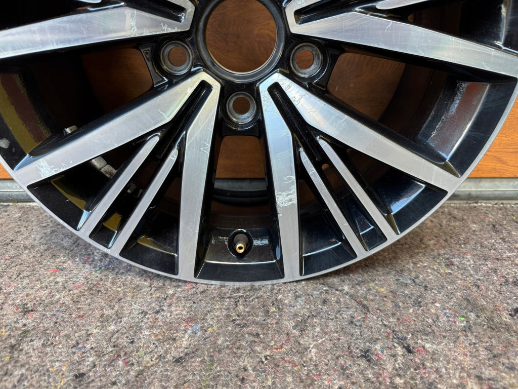 1x Alufelge 16 Zoll 6.5" 5x112 46ET Glanz Schwarz 5G0601025CD VW Golf Vii FEL8665071467vc