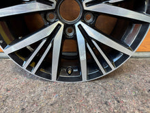 Load image into Gallery viewer, 1x Alufelge 16 Zoll 6.5" 5x112 46ET Glanz Schwarz 5G0601025CD VW Golf Vii FEL8665071467vc