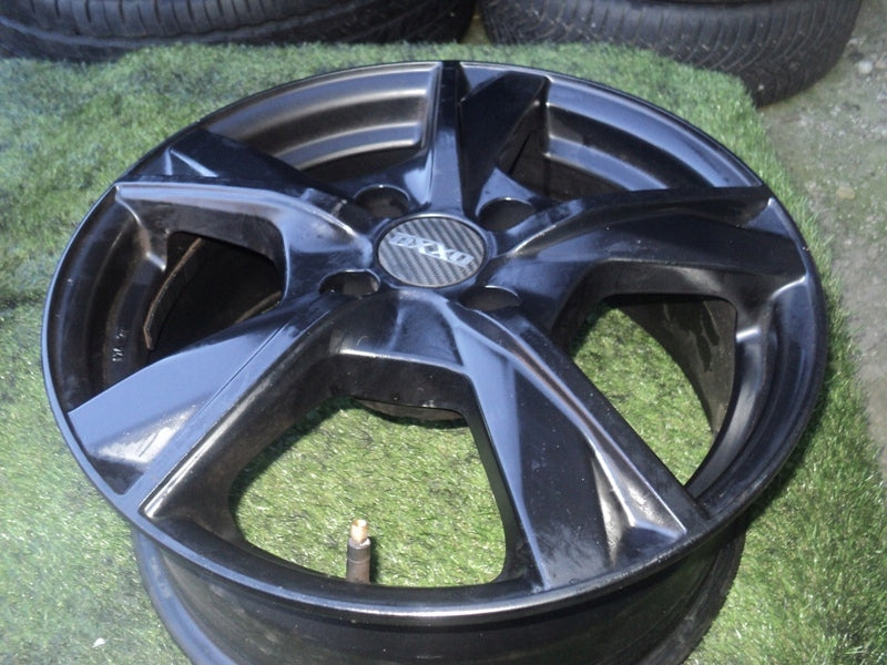 1x Alufelge 16 Zoll 6.5" 4x108 38ET Glanz Schwarz Ford Rim Wheel FEL6029147439aq