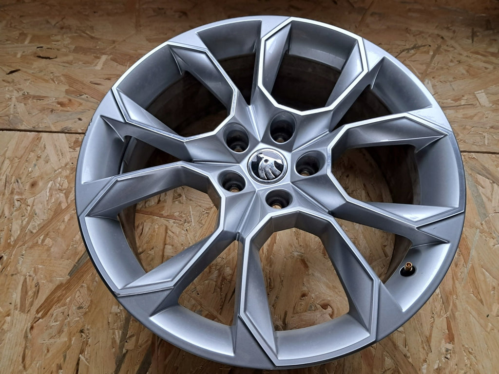 1x Alufelge 19 Zoll 7.5" 5x112 51ET 5E0601025 Skoda Octavia Iii Rim Wheel FEL7378236171ew