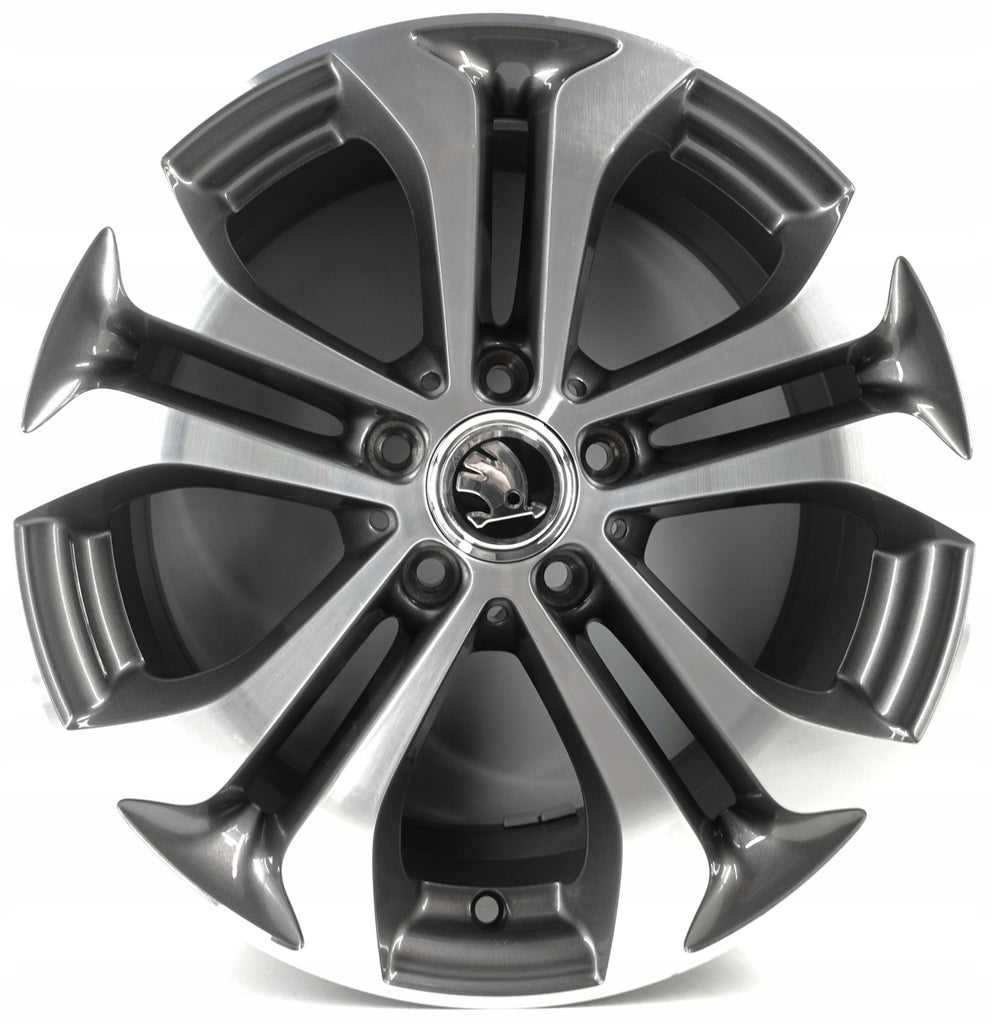4x Alufelge 17 Zoll 7.5" 5x112 36ET Glanz Graphit Mercedes-Benz Glc X253 Mg I FEL8676744834oj