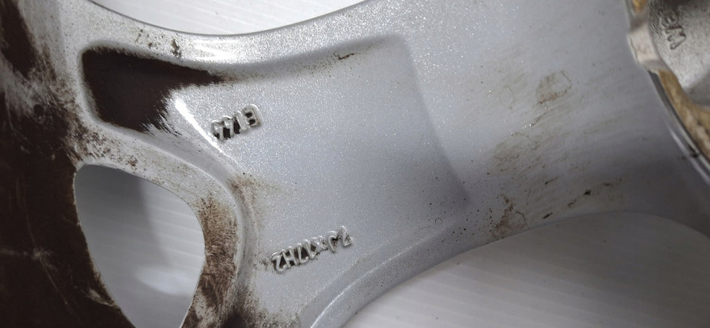 1x Alufelge 17 Zoll 7.0" 5x110 44ET Glanz Silber 13248936 Opel Corsa D Rim Wheel