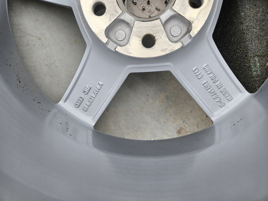 4x Alufelge 16 Zoll 6.0" 5x112 43ET Glanz Silber 81A071496 Audi Q2 Rim Wheel FEL7152977141nl