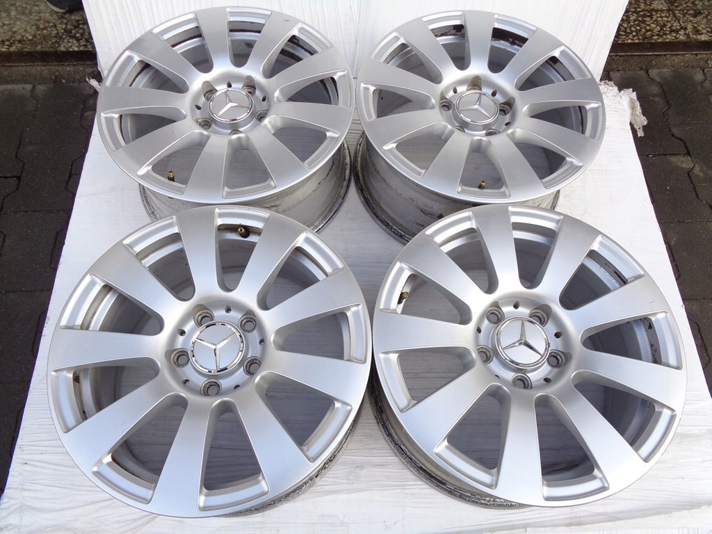 4x Alufelge 16 Zoll 7.5" 5x112 45 5ET A2124010102 Mercedes-Benz W205 Rim Wheel FEL8411959694tc