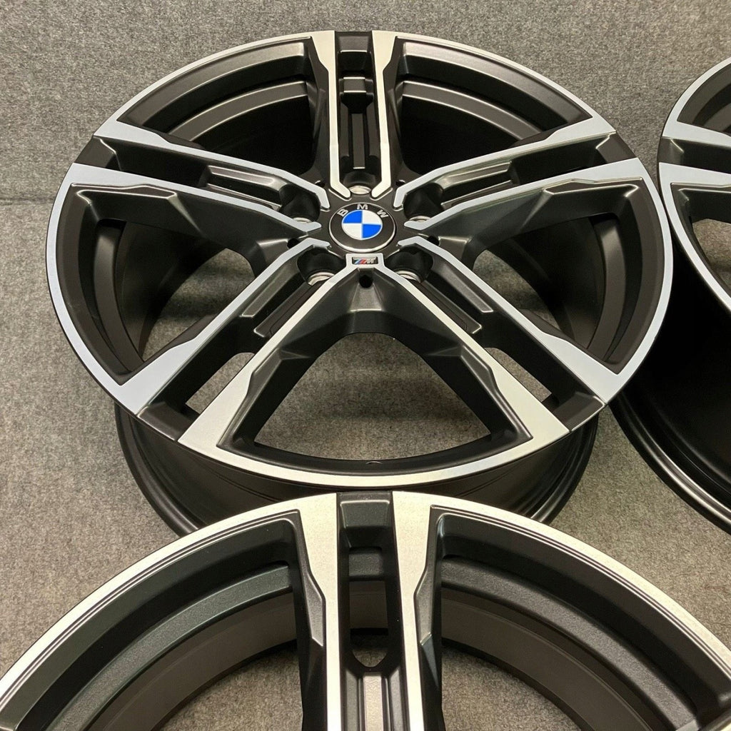 4x Alufelge 18 Zoll 8.0" 5x112 57ET Glanz Graphit 8092352 BMW 1 F40 Mg Rim Wheel FEL2050205914zt