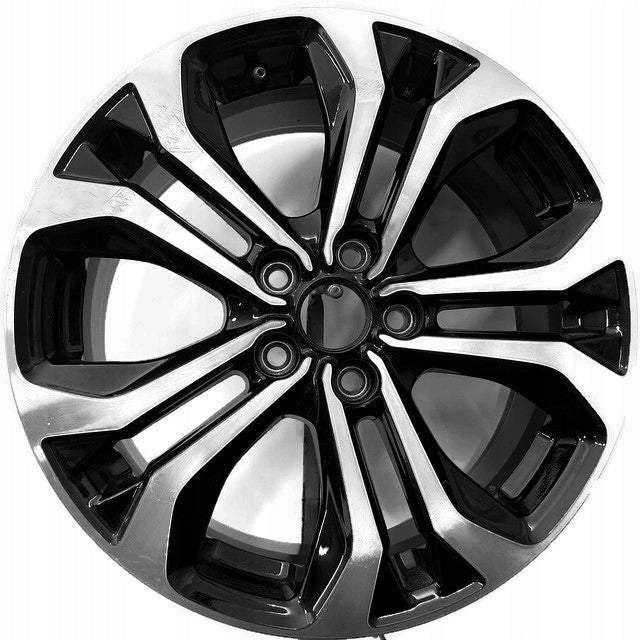 1x Alufelge 17 Zoll 7.0" 5x108 47,5ET Glanz Schwarz L1TC-1007-DA Ford Puma