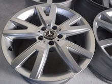 Laden Sie das Bild in den Galerie-Viewer, 4x Alufelge 18 Zoll 8.5" 5x112 34ET Glanz Silber A2184011202 Audi I Rim Wheel FEL9515181636fs