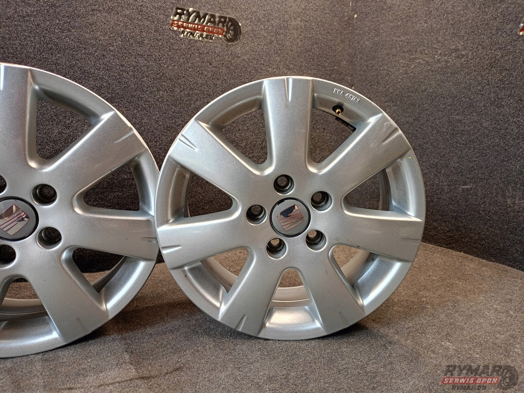 4x Alufelge 16 Zoll 6.0" 5x112 50ET Glanz Silber 1T4071496 Audi Rim Wheel FEL6305174579eq
