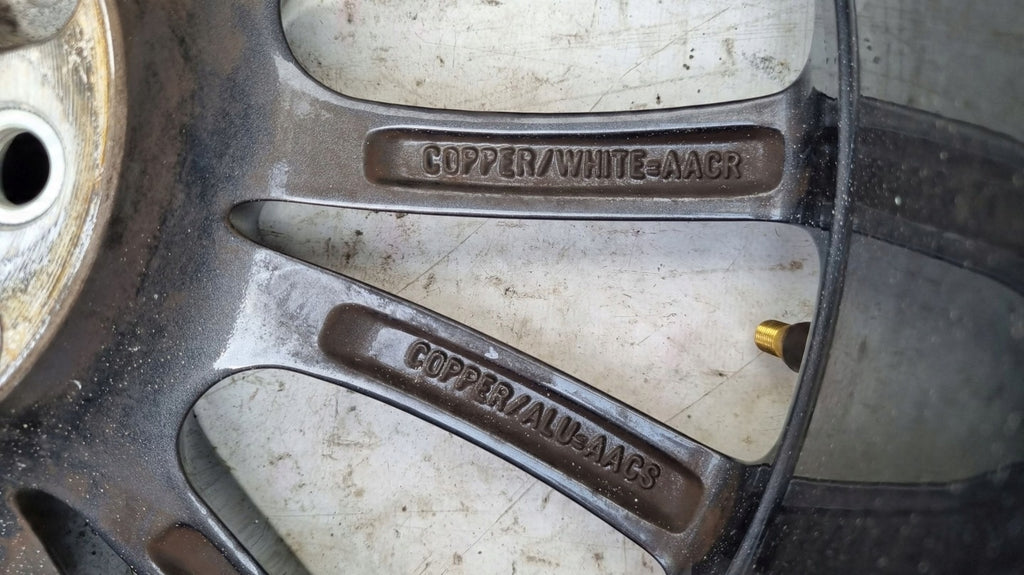 1x Alufelge 17 Zoll 7.0" 4x100 44ET Glanz 133453453 Opel Corsa E Rim Wheel