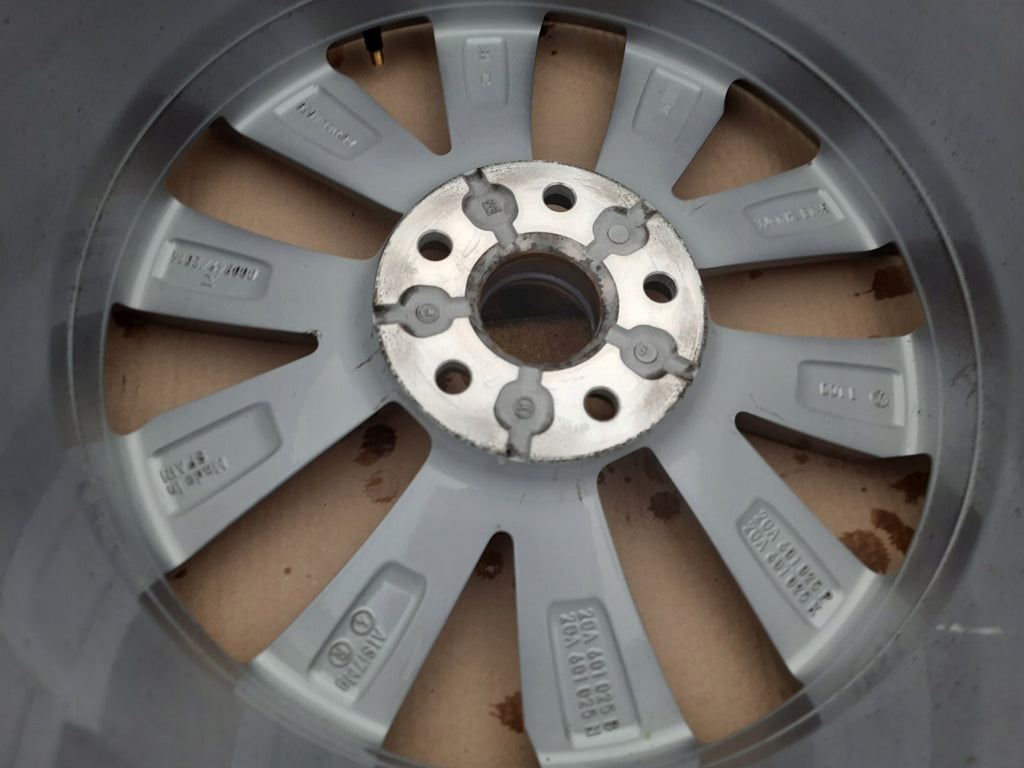 1x Alufelge 17 Zoll 7.0" 5x112 45ET Silber 2GA601025 VW T-Roc Rim Wheel FEL4037502405rw