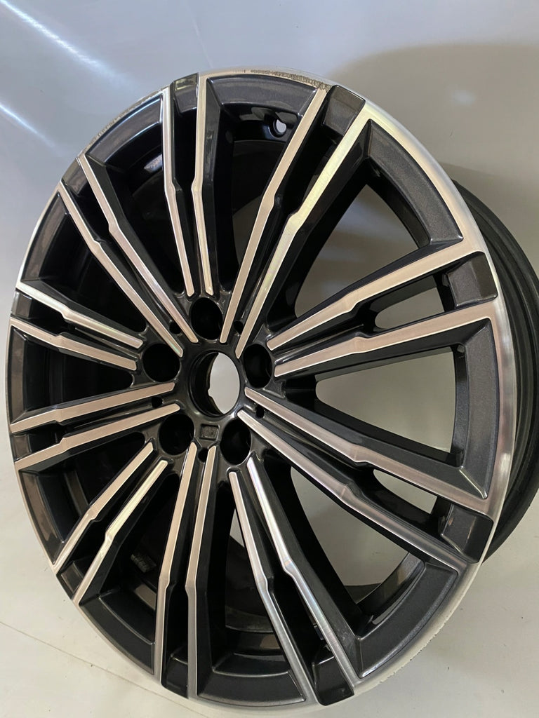 1x Alufelge 18 Zoll 7.5" 5x112 25ET Glanz Graphit 8089890 BMW G20 Mg Rim Wheel FEL5994210194we