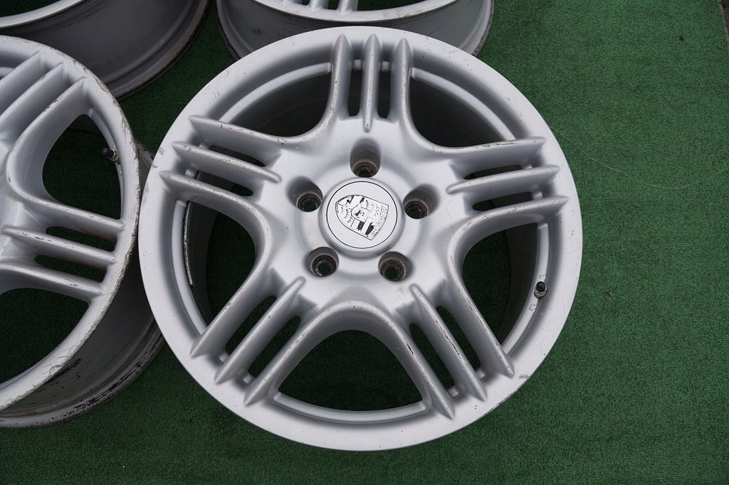 4x Alufelge 18 Zoll 8.0" 5x130 57ET 7L5601025A Porsche Cayenne Rim Wheel FEL8120865223hv