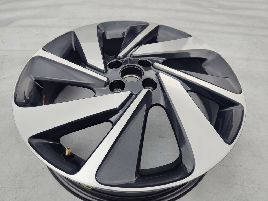 1x Alufelge 18 Zoll 5.0" 4x100 40ET Glanz Schwarz 42611-0H080 Toyota Aygo X FEL9305838065zx