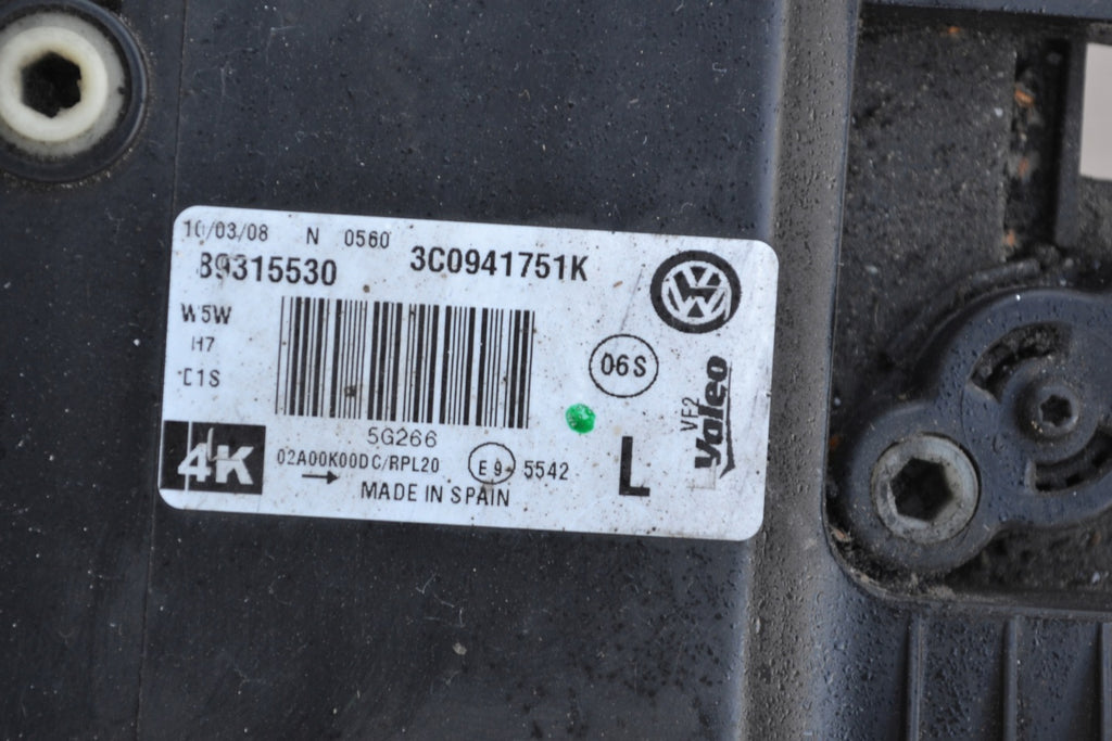 Frontscheinwerfer VW Passat 3C0941751K 3C0941752K Xenon Ein Satz Headlight SCH8707115733wl