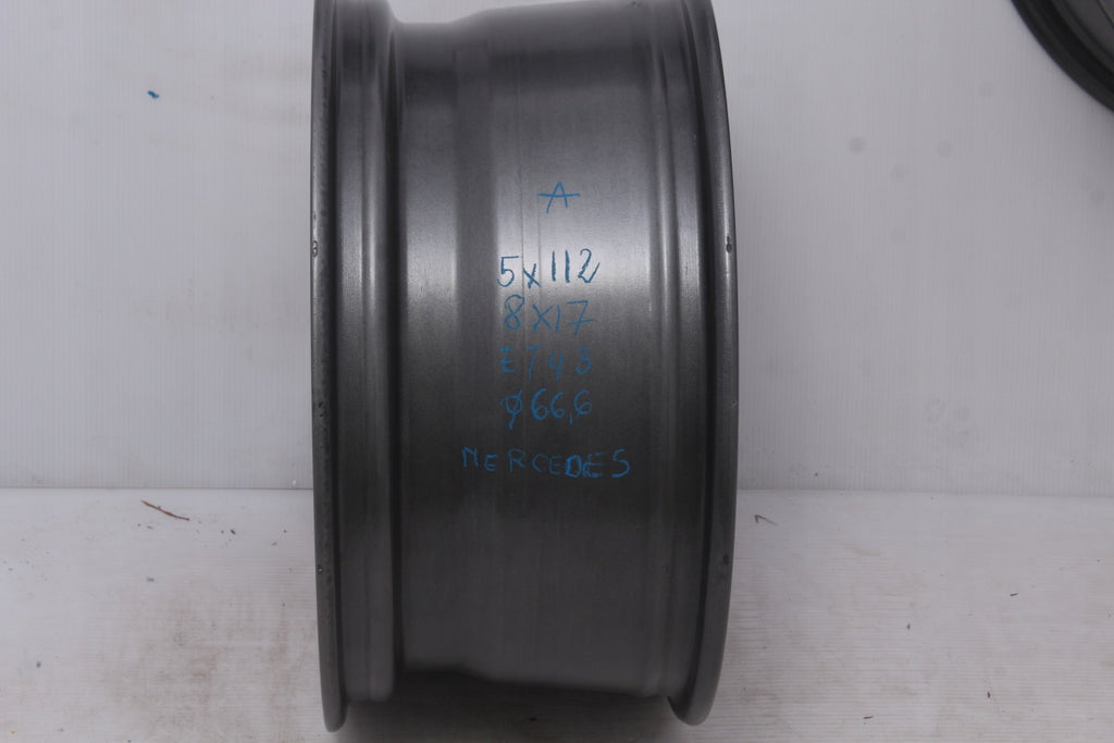 1x Alufelge 17 Zoll 8.0" 5x112 43ET Glanz Silber A2214010202 Mercedes-Benz FEL3520587860vt
